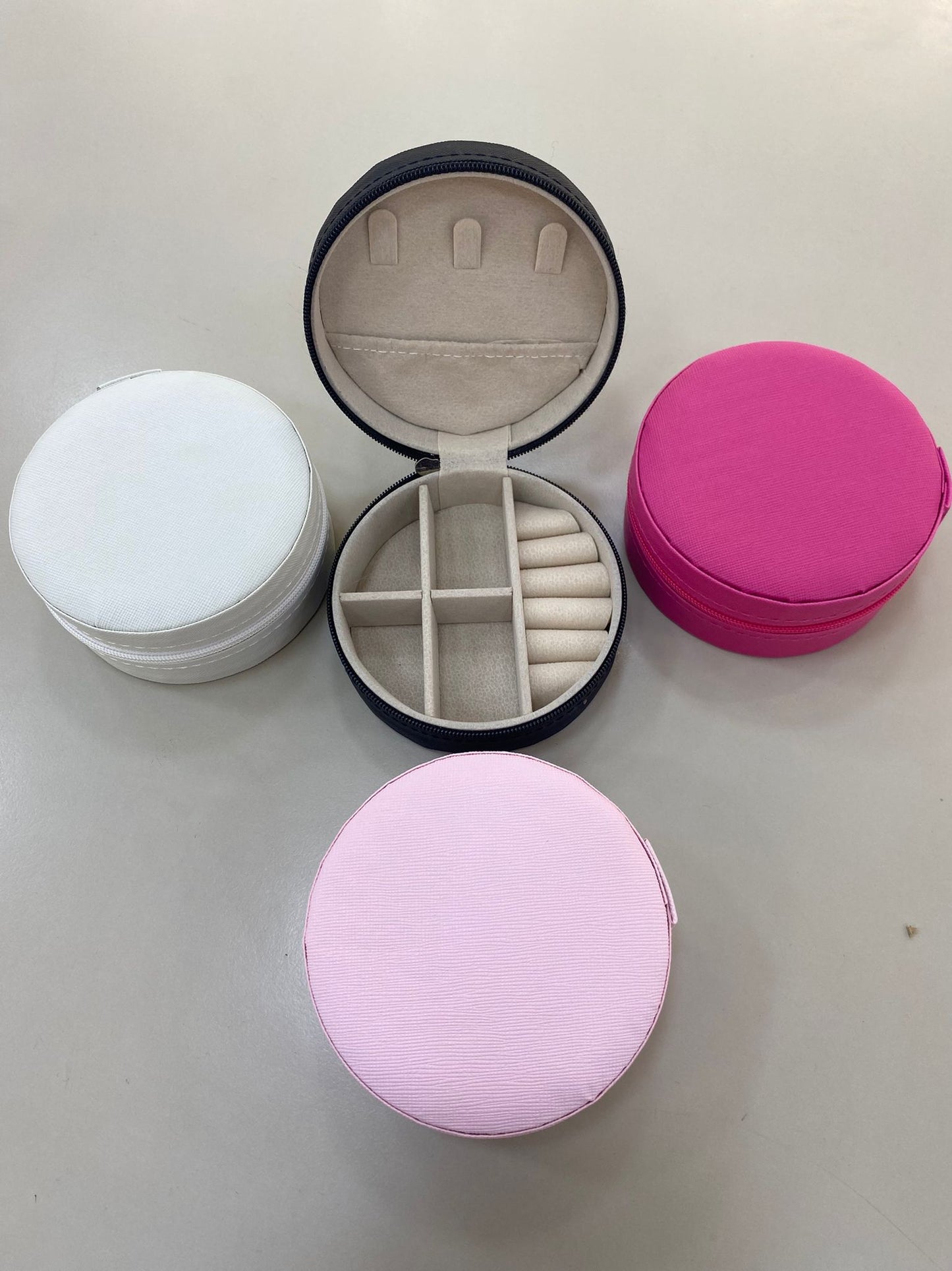 Taşınabilir Deri Takı ve Mücevher Çantası - Seyahat Koleksiyonu